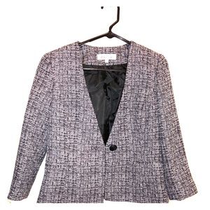 Black and White Blazer